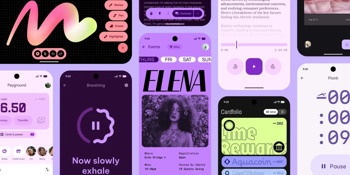 Material 3 Expressive: el nuevo lenguaje emocional de Google para UI